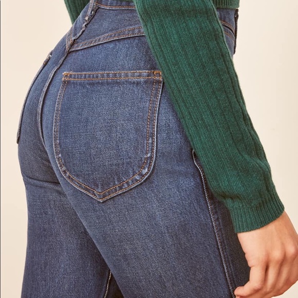 Reformation Charlie Bootcut Jeans 23 